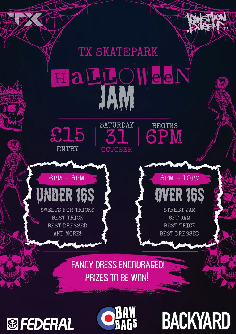 Halloween Jam flyer
