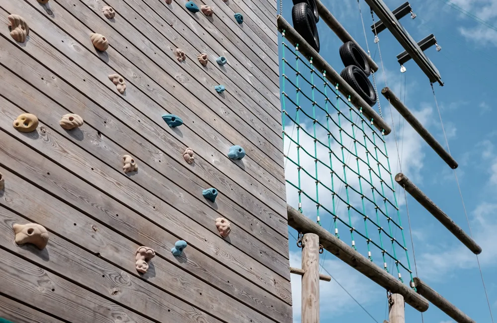 The high ropes course