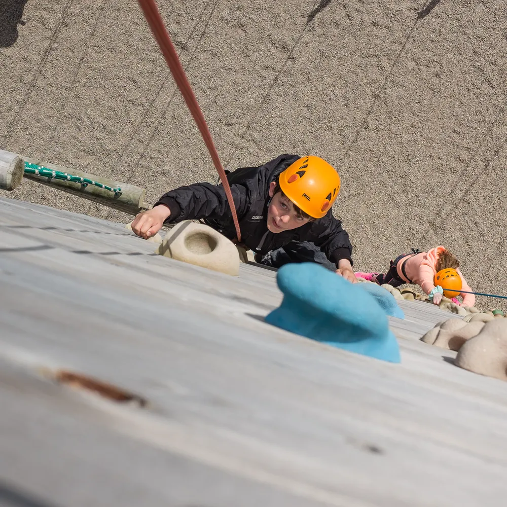 Young climber