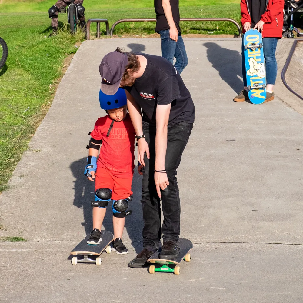 Young people at Transition Extreme